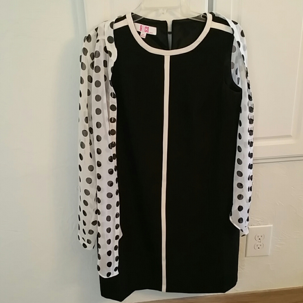 Sheath dress, with bonus sheer tunic shirt - Picture 2 of 4